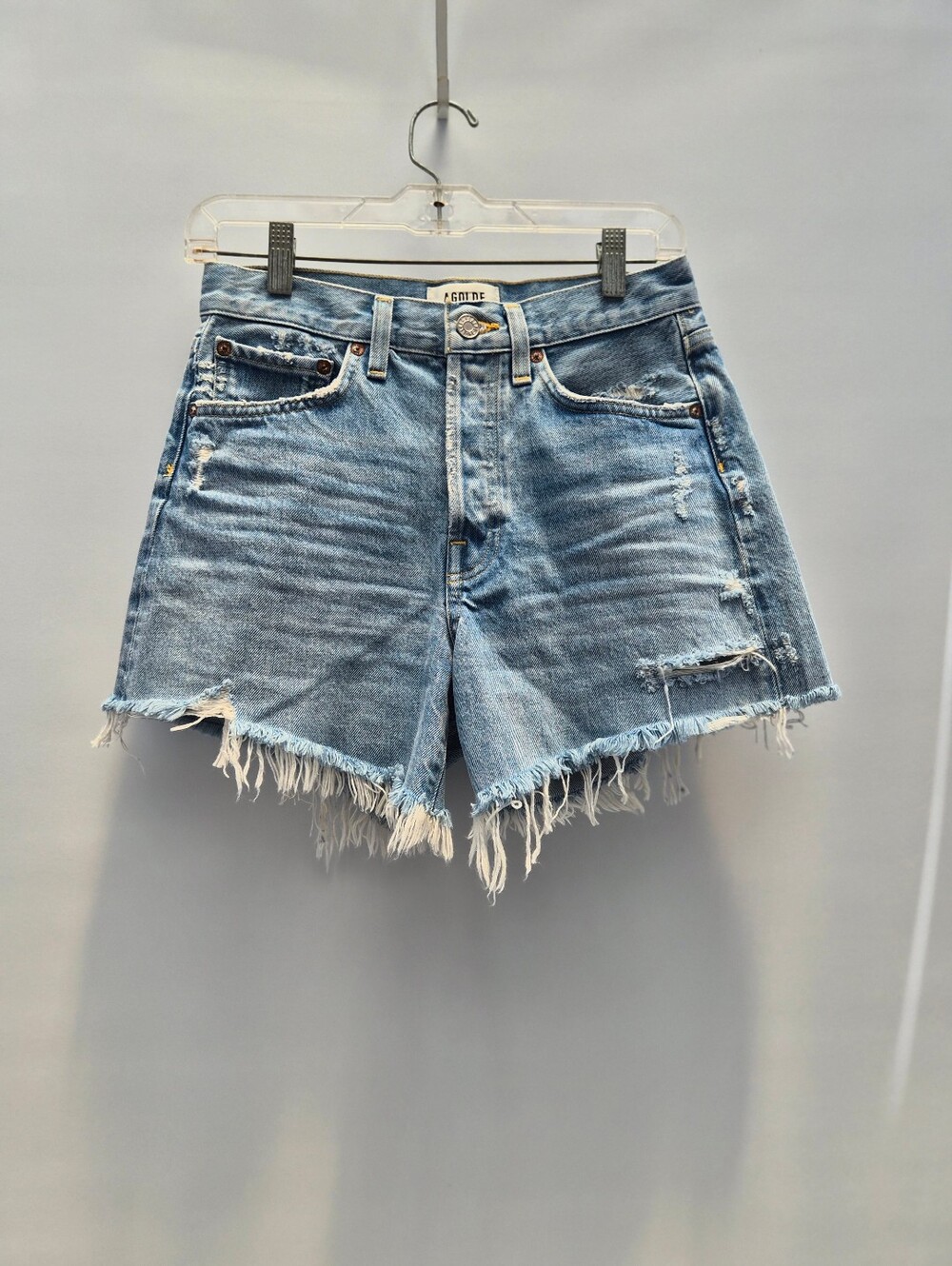 AGOLDE Parker Long Shorts 24 Swapmeet Coastal Cowgirl Clean Girl Vintage Grunge